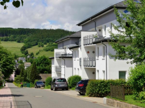 Holiday home in the centre of Willingen balcony and lovely view of the town